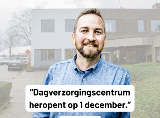 Dagverzorgingscentrum Breugheldal heropent op 1 december 2025