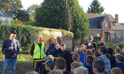 Nieuwe fietsenstalling voor basisschool Jongslag!
